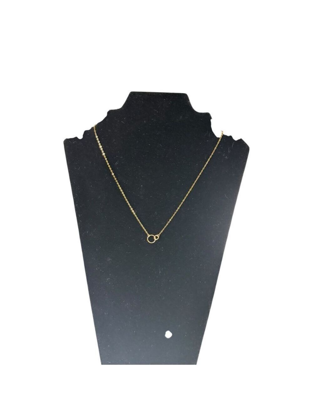 Women's Unbranded Gold Interlocking Rings Necklace One Size
